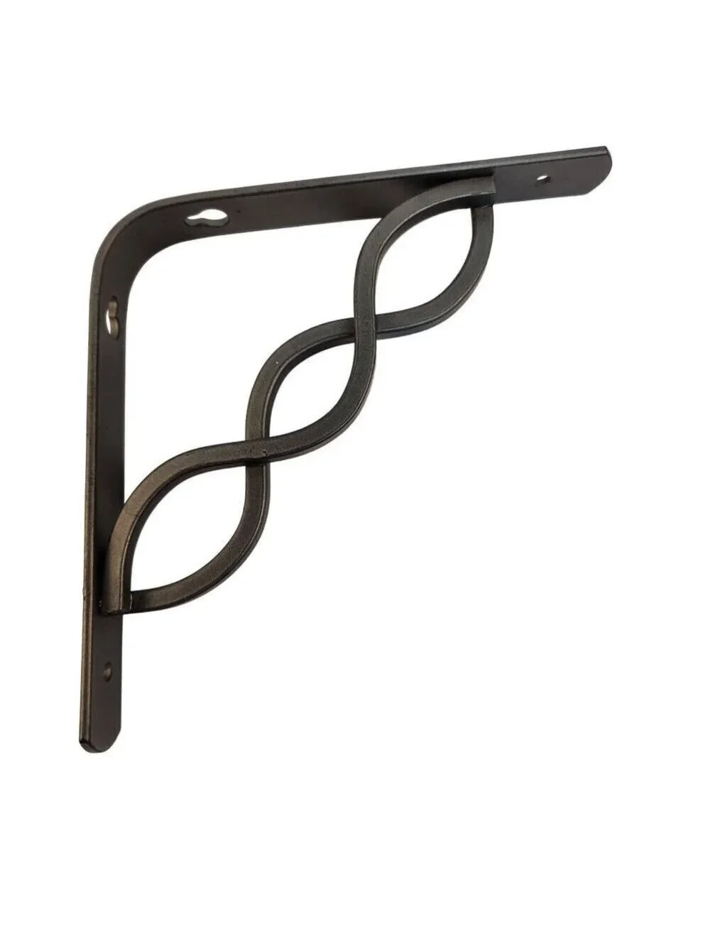 Decorative Black Metal Shelf Brackets 6